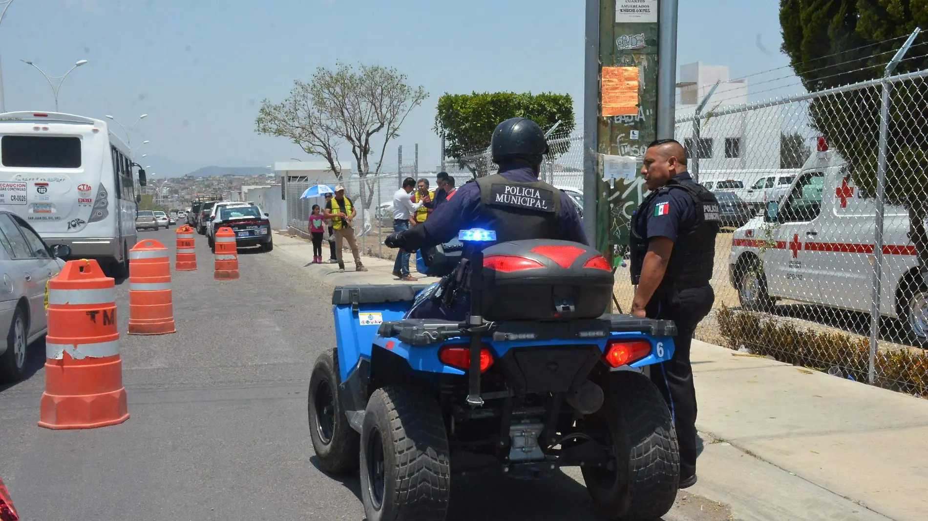 Gobierno local prevé mejorar condiciones de seguridad.  foto Luis Luévanos.